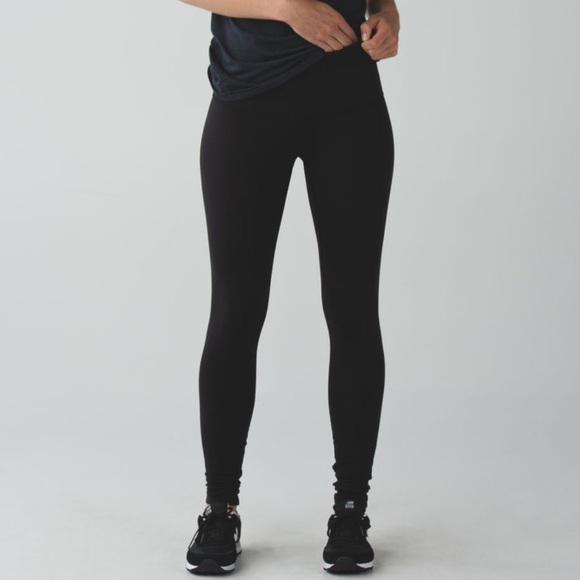 Lululemon LUON Wunder Under Pant Hi-Rise 31” Black 8 - Picture 1 of 4